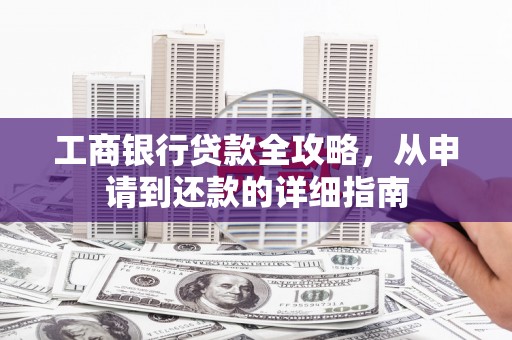 仁寿工商银行贷款全攻略，从申请到还款的详细指南