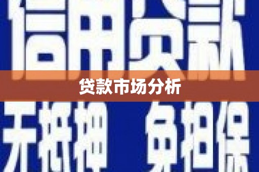 仁寿贷款市场分析