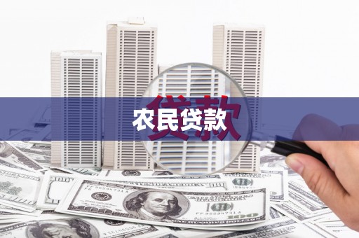 仁寿农民贷款