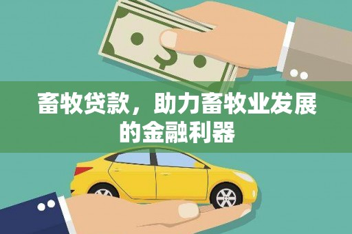 仁寿畜牧贷款，助力畜牧业发展的金融利器