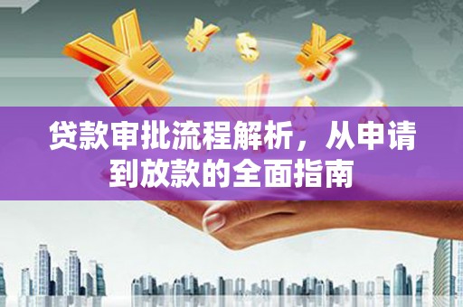 仁寿贷款审批流程解析，从申请到放款的全面指南