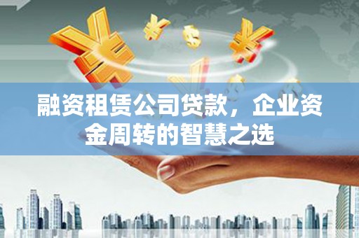 仁寿融资租赁公司贷款，企业资金周转的智慧之选