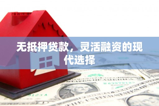 仁寿无抵押贷款，灵活融资的现代选择