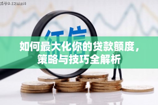 仁寿如何最大化你的贷款额度，策略与技巧全解析