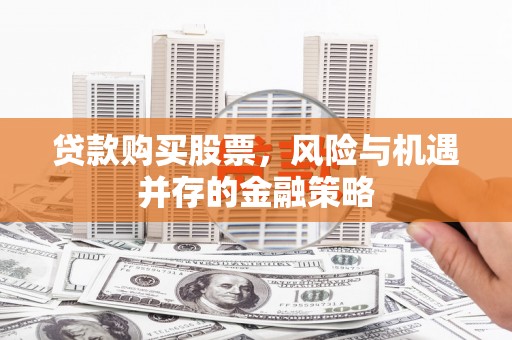仁寿贷款购买股票，风险与机遇并存的金融策略