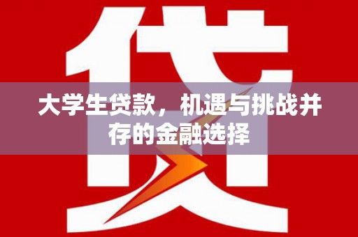 仁寿大学生贷款，机遇与挑战并存的金融选择
