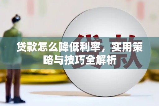 仁寿贷款怎么降低利率，实用策略与技巧全解析