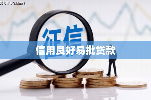 仁寿信用良好易批贷款