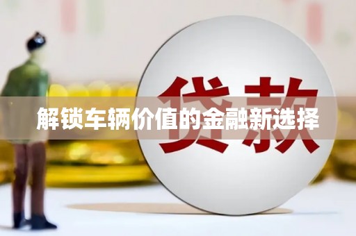 仁寿解锁车辆价值的金融新选择