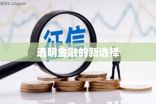 仁寿透明金融的新选择