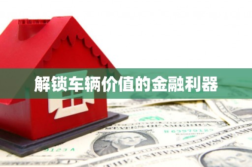 仁寿解锁车辆价值的金融利器