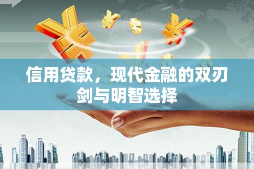 仁寿信用贷款，现代金融的双刃剑与明智选择
